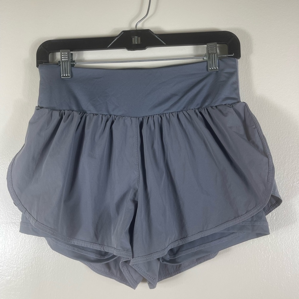 CADMUS Gray Workout Athletic Gym Running Shorts Womens Size medium